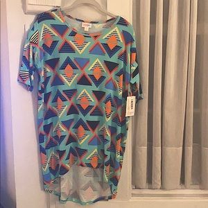 LuLaRoe Irma Tunic Size XXS NWT